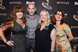 Lisa Mann, sound editor nominee Darrin Mann, Foley artist nominee Alyson Moore and Terri Murphy