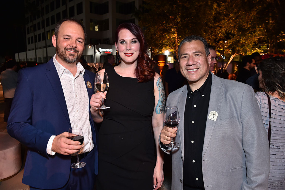 Michael P. Clark, Jessica Clark and nominee Juan Cisneros