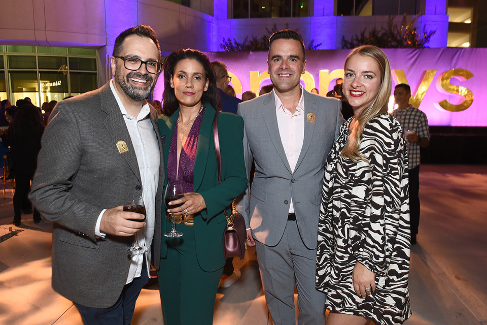 Patrick Doody, Jackie Morris, Michael J. Moritz Jr. and Jia Ramsey Moritz