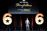 Eric Hayes speaks at the Got Your 6 Storytellers event, November 10, 2015, in Los Angeles, California.