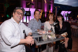 Frank Scherma, Television Academy chairman and CEO Bruce Rosenblum, and Television Academy governors Susan Nessanbaum-Goldberg and Linda Kahn at the Cinematographers and Electronic Production nominee reception September 1, 2015 in Los Angeles, California.