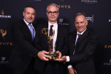 Frank Zeider, Harald Brendel, and Glenn Kennel with the award for ARRI Alexa Camera System at the 69th Engineering Emmy Awards at the Loews Hollywood Hotel on Wednesday, October 25, 2017 in Hollywood, California. 