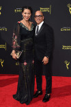 Rachel Minor and Rickey Minor on the Red Carpet at the 2019 Creative Arts Emmy Awards.