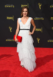 Megan Herrera-Schaaf on the Red Carpet at the 2019 Creative Arts Emmy Awards.