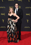 Brenda Brkusic Milinkovic and Mike Milinkovic on the Red Carpet at the 2019 Creative Arts Emmys. 