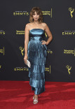 Amber Stevens West on the Red Carpet at the 2019 Creative Arts Emmy Awards.