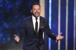 Nick Kroll presents an award at the 2019 Creative Arts Emmys. 