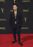 Melvin Timtim on the red carpet at the 2019 Creative Arts Emmys.