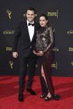 Ben Winston and Meredith Winston on the Red Carpet at the 2019 Creative Arts Emmys. 