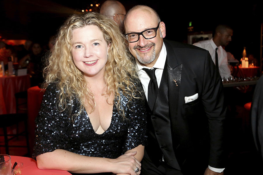 Elizabeth Uhl and Glenn Rigberg at the 2019 Creative Arts Ball. 