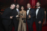 Justin Schubert, Chris Hanson, David R.S. Palumbo, Jessica Shamash, and Pete Billington at the 2019 Creative Arts Ball. 