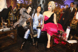 Susanne Bartsch, Zaldy Goco, and Brooke Lynn Hytes pose at the 2019 Creative Arts Ball.