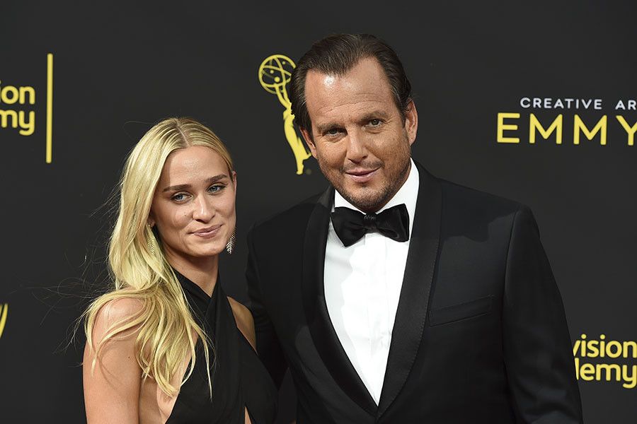 Alessandra Brawn and Will Arnett on the Red Carpet at the 2019 Creative Arts Emmys.
