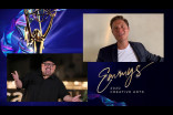 Gabriel Iglesias presents the award for Outstanding Original Interactive Program to Elijah Allan-Blitz for The Messy Truth VR Experience on Night Four of the Creative Arts Emmys. 