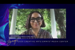 Maya Rudolph is interviewed about her win in the 2020 Creative Arts Emmy Awards Media Center on Saturday, September 19, 2020.
