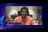 Labrinth is interviewed about his win in the 2020 Creative Arts Emmy Awards Media Center on Saturday, September 19, 2020.