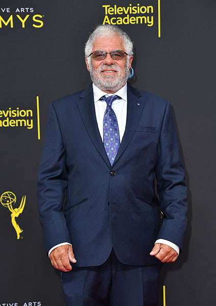 Steven Kirshoff on the Red Carpet at the 2019 Creative Arts Emmys. 