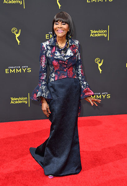 Cicely Tyson on the Red Carpet at the 2019 Creative Arts Emmy Awards.