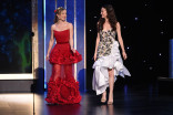 Sydney Sweeney and Maude Apatow on stage at the 2019 Creative Arts Emmys.