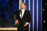 Cherry Jones accepts her award at the 2019 Creative Arts Emmys.