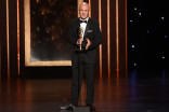 Simon Smith accepts his award at the 2019 Creative Arts Emmys.