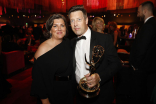Valerie Gibson and Simon Kerr at the 2019 Creative Arts Ball.