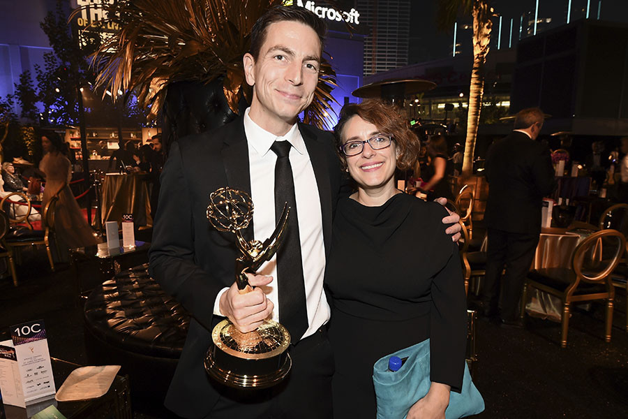 Chris Teague and Anna Bergen at the 2019 Creative Arts Ball.