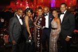 Lawrence Davis, Mona Bowman, Debi Young, Gerard Young, Ngozi Young, and Karlo Young at the 2019 Creative Arts Ball.