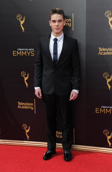 Ricardo Hurtado on the red carpet at the 2016 Creative Arts Emmys.