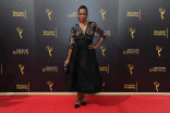 Tichina Arnold on the red carpet at the 2016 Creative Arts Emmys. 