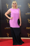 Marie Schley on the red carpet at the 2016 Creative Arts Emmys. 