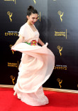 Rowan Blanchard on the red carpet at the 2016 Creative Arts Emmys. 