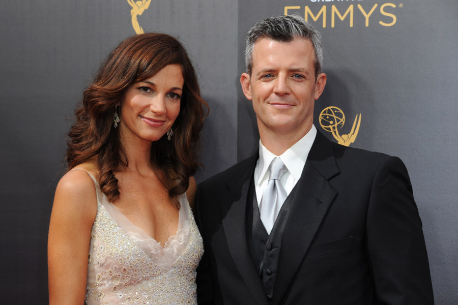 Jama Williamson and Curtis Mark Williams on the red carpet at the 2016 Creative Arts Emmys.