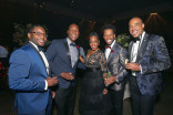 Tichina Arnold and Sons of Serendip at the 2016 Creative Arts Ball.