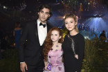 Blake Michael, Francesca Capaldi and G. Hannelius at the 2016 Creative Arts Ball.