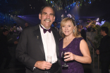 Edward Fassl and Erin Fassl at the 2016 Creative Arts Ball.