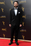 Daniel Ward on the red carpet at the 2016 Creative Arts Emmys.