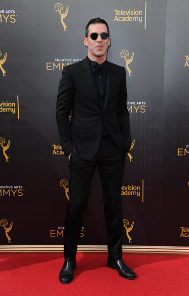 Rich Blomquist on the red carpet at the 2016 Creative Arts Emmys.