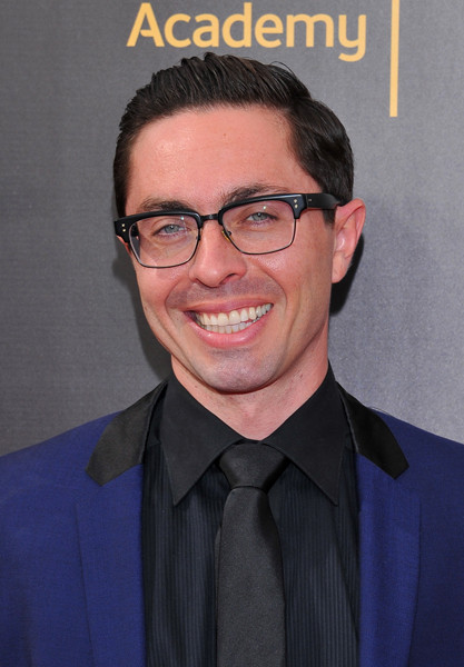 James Pearse Connelly on the red carpet at the 2016 Creative Arts Emmys.