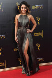 Vanessa Hudgens on the red carpet at the 2016 Creative Arts Emmys.