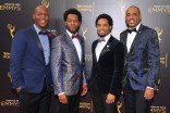 Sons of Serendip on the red carpet at the 2016 Creative Arts Emmys.