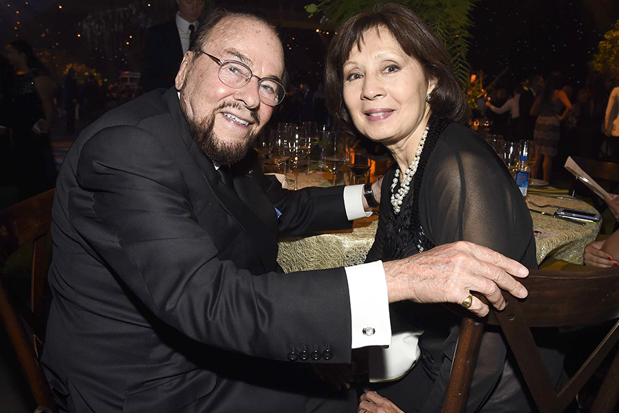 James Lipton, left, and Kedakai Turner at the 2016 Creative Arts Ball.