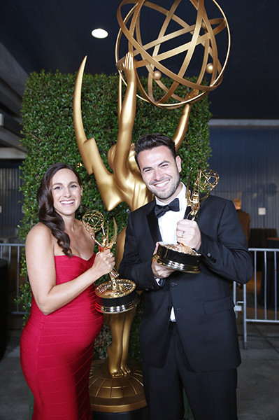 Meredith Winston and Ben Winston at the 2016 Creative Arts Ball.
