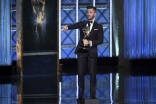Travis Wall accepts his award at the 2017 Creative Arts Emmys.