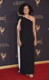 Kira Kelly on the red carpet at the 2017 Creative Arts Emmys. 
