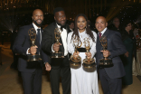 Common, Robert Glasper and Ava DuVernay at the 2017 Creative Arts Ball.