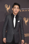 Lance Lim on the red carpet at the 2017 Creative Arts Emmys.