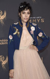 Mishel Prada on the red carpet at the 2017 Creative Arts Emmys.