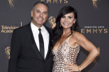 Dana Gonzales and Orna Gonzales on the red carpet at the 2017 Creative Arts Emmys.