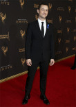 Joseph Gordon-Levitt on the red carpet at the 2017 Creative Arts Emmys. 